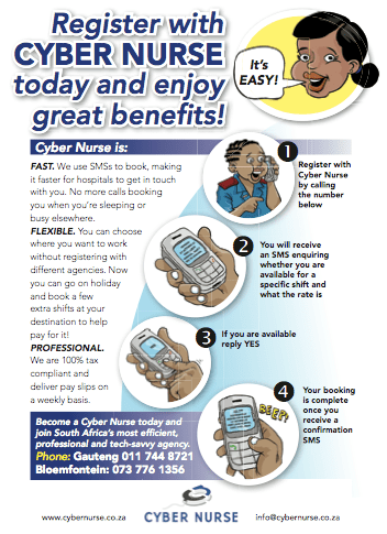 Cyber Nurse flyer The new Cyber Nurse flyer