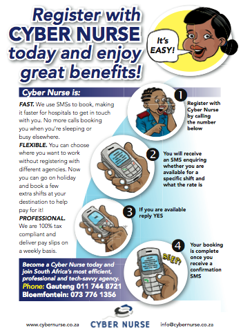 The new Cyber Nurse flyer 