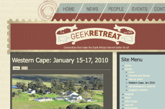 geekretreat website